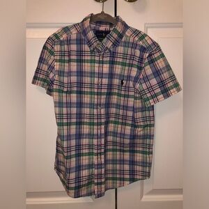 Ralph. Lauren boys polo short sleeve size 6 excellent condition.